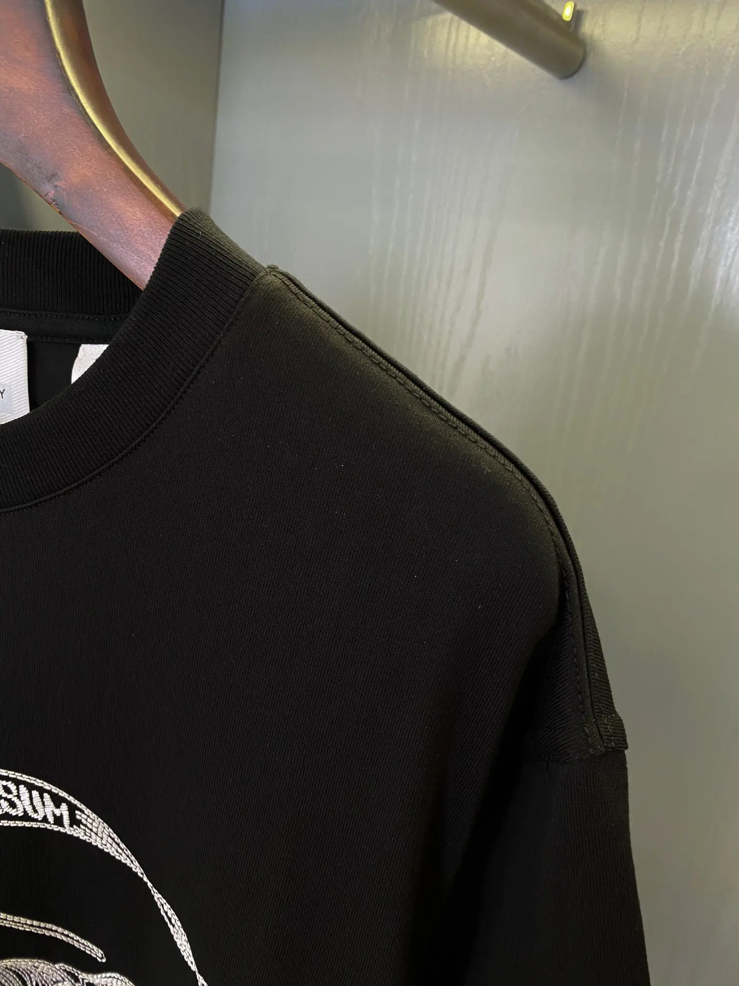 EKD Logo Embroidered Cotton T-Shirt D14513723 — view 5