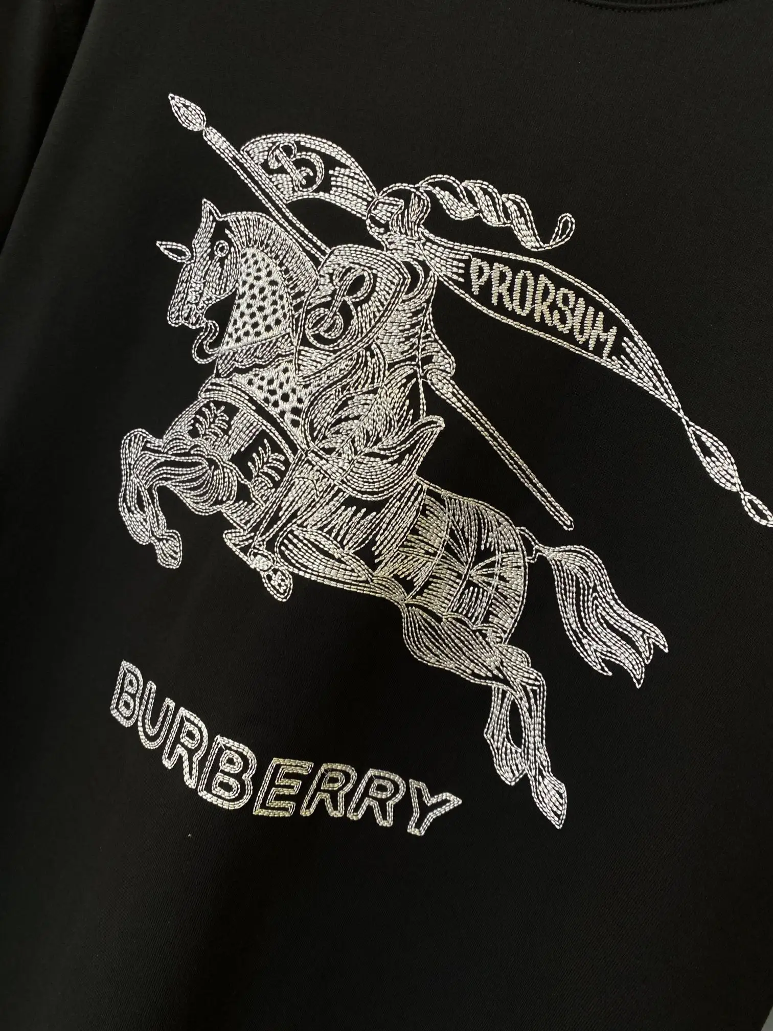 EKD Logo Embroidered Cotton T-Shirt D14513723 — view 6
