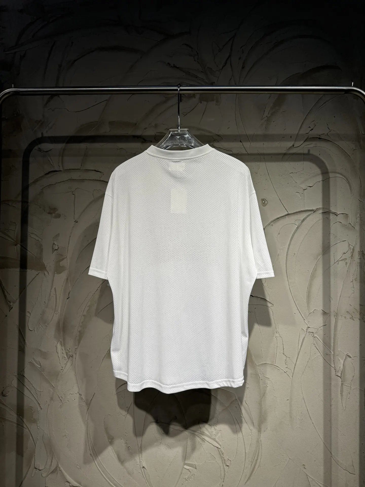 Logo Mesh Henley Baseball T-Shirt D14524328 — view 2