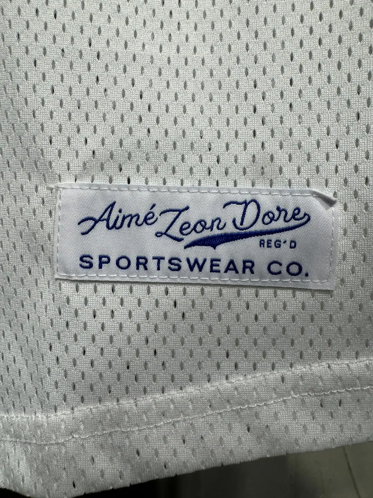 Logo Mesh Henley Baseball T-Shirt D14524328 — view 10