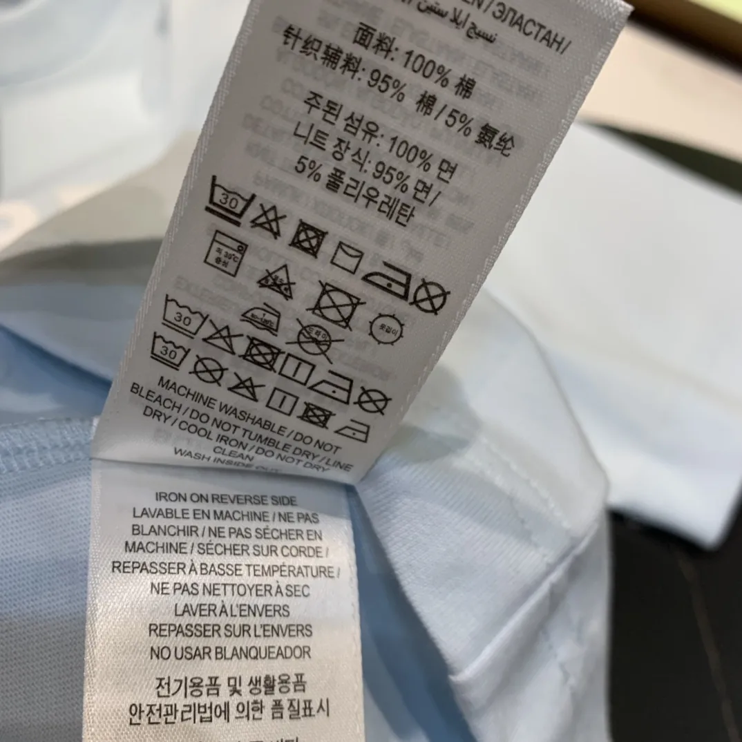 Logo Print Cotton Jersey T-Shirt D14513731 — view 8