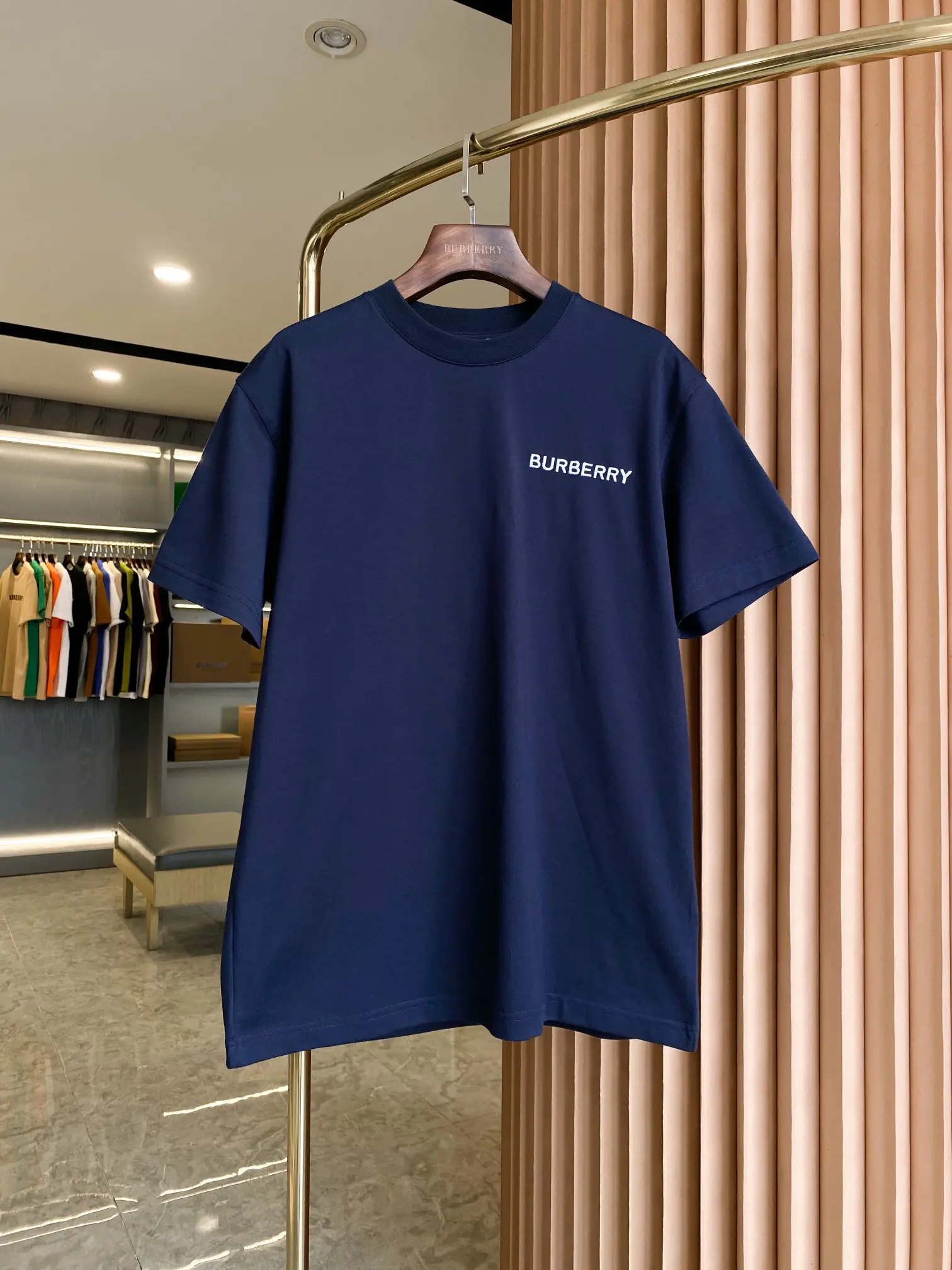 Logo Embroidery Cotton Jersey T-Shirt D14513724