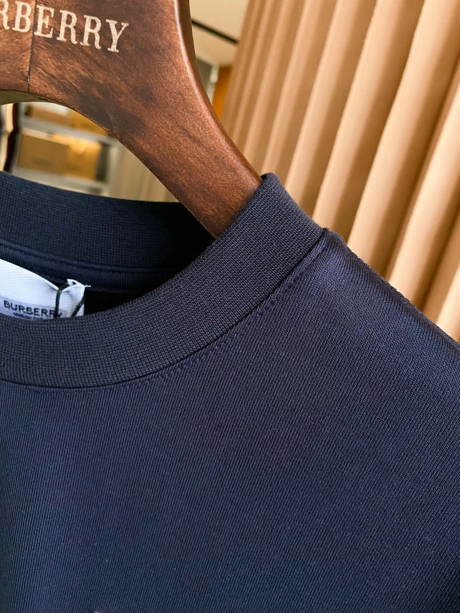 Logo Embroidery Cotton Jersey T-Shirt D14513724 — view 6