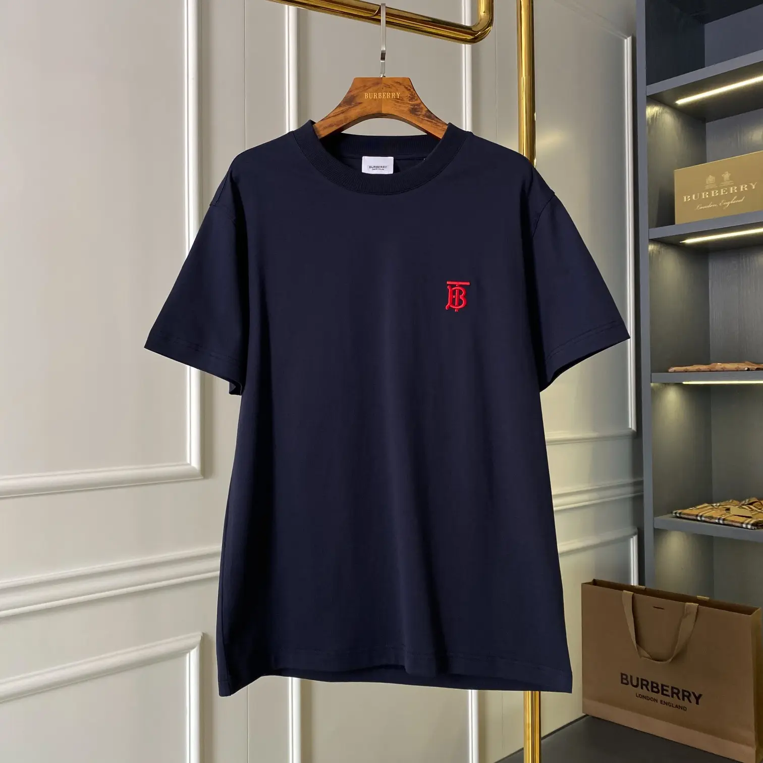 Monogram Motif Cotton Jersey T-Shirt D14513712