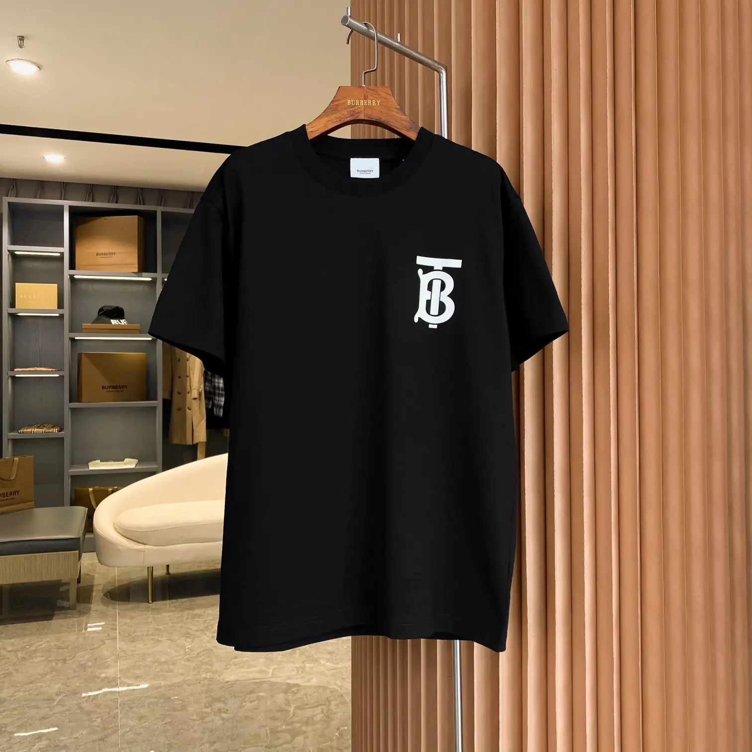 TB Monogram Logo Cotton T-Shirt D14513715