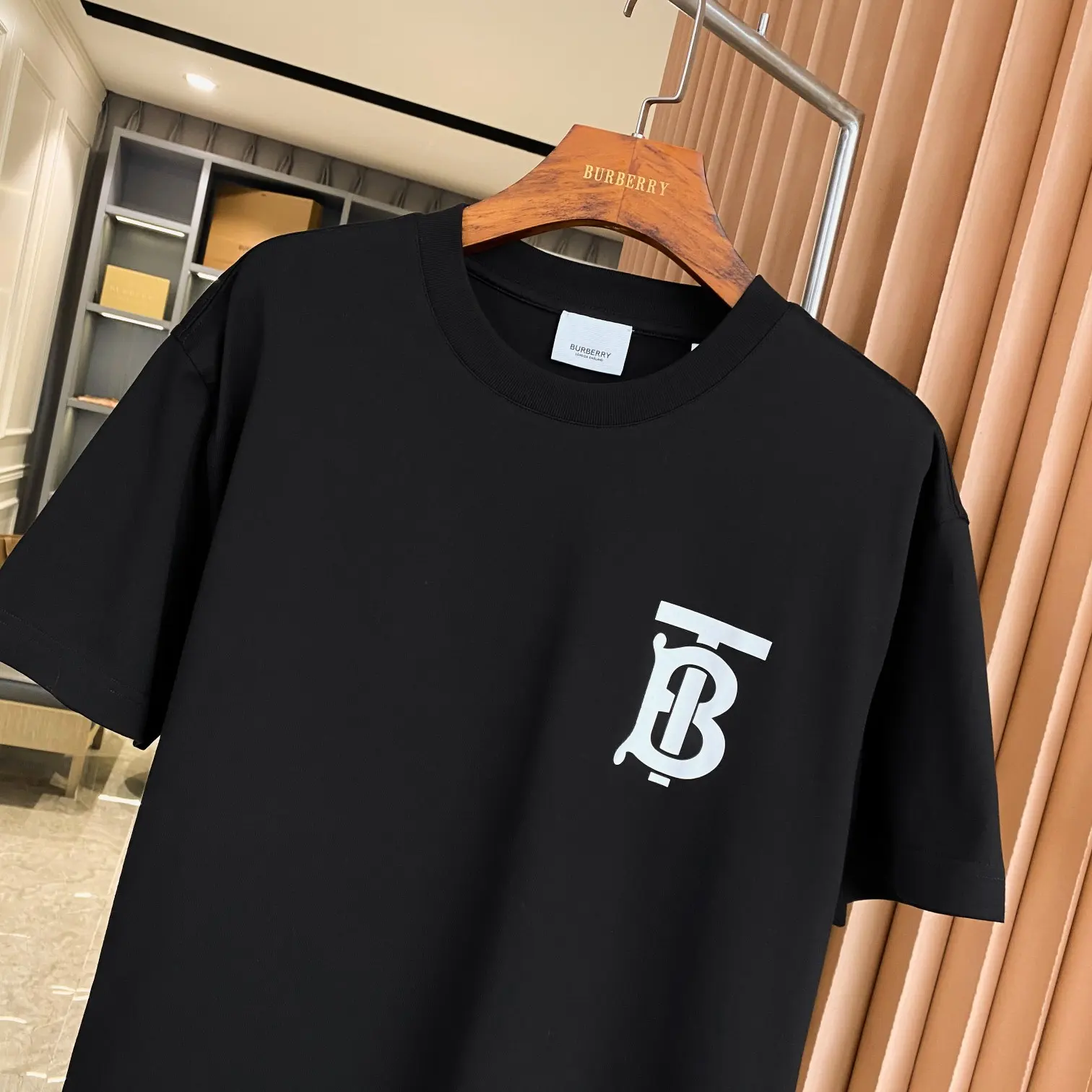 TB Monogram Logo Cotton T-Shirt D14513715 — view 2