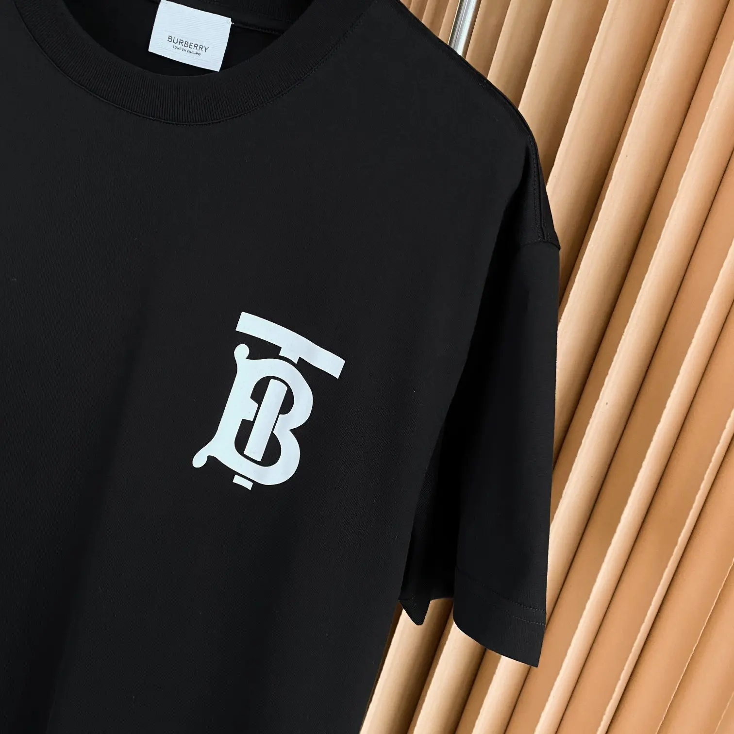 TB Monogram Logo Cotton T-Shirt D14513715 — view 4