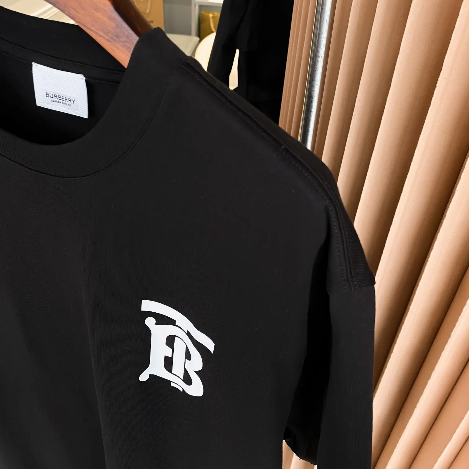 TB Monogram Logo Cotton T-Shirt D14513715 — view 5