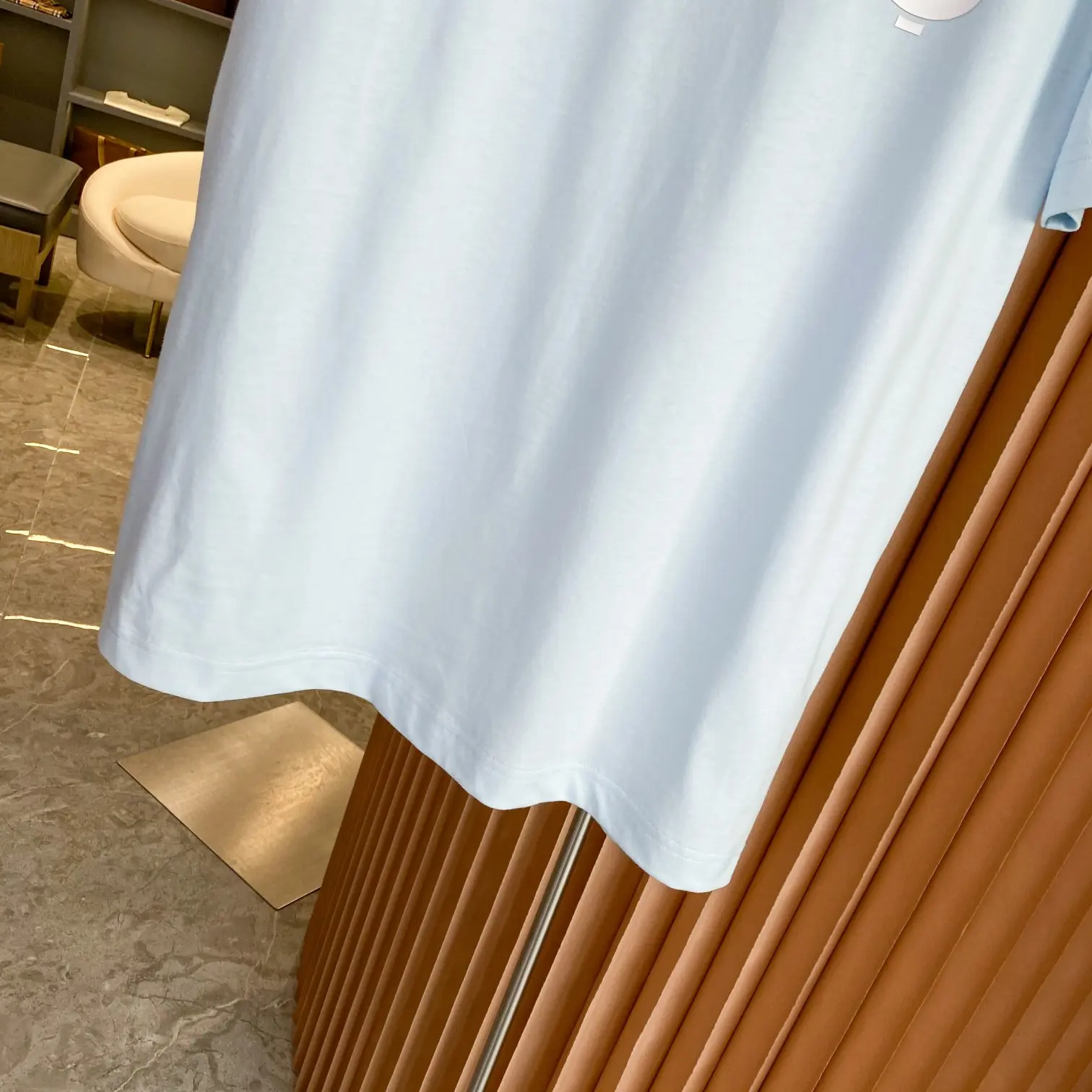 TB Monogram Logo Cotton T-Shirt D14513714 — view 3