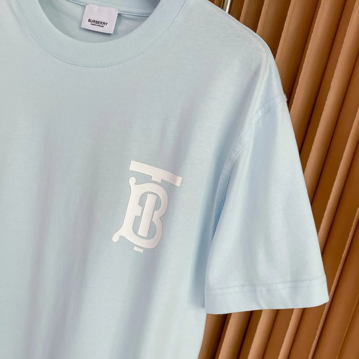TB Monogram Logo Cotton T-Shirt D14513714 — view 4