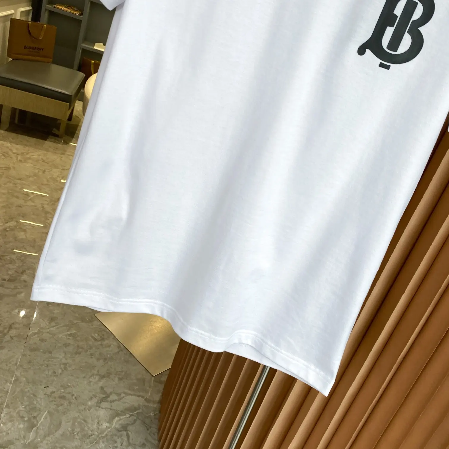 Monogram Motif Cotton Jersey T-Shirt D14513716 — view 4