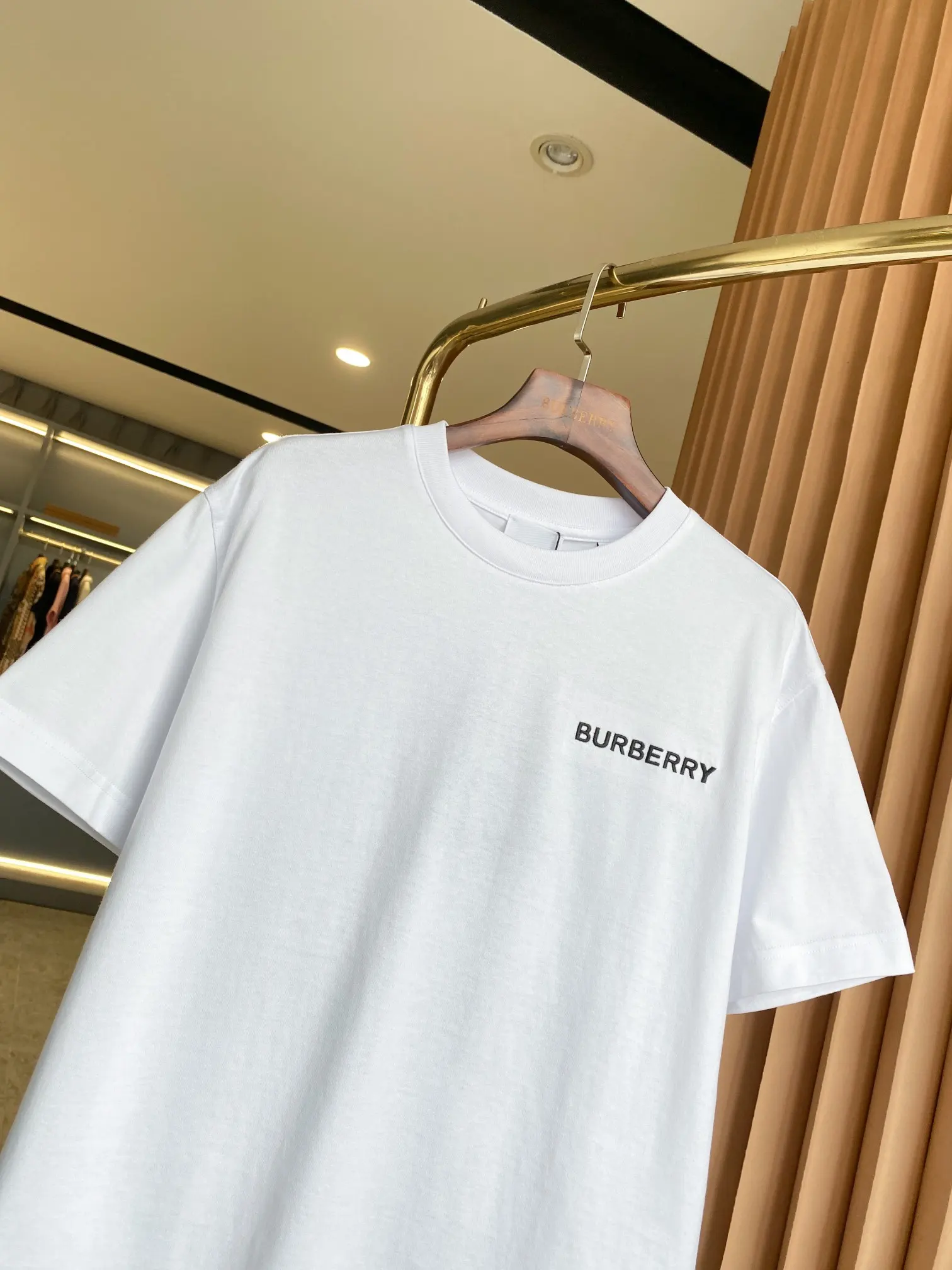 Logo Embroidery Cotton Jersey T-Shirt D14513728 — view 2