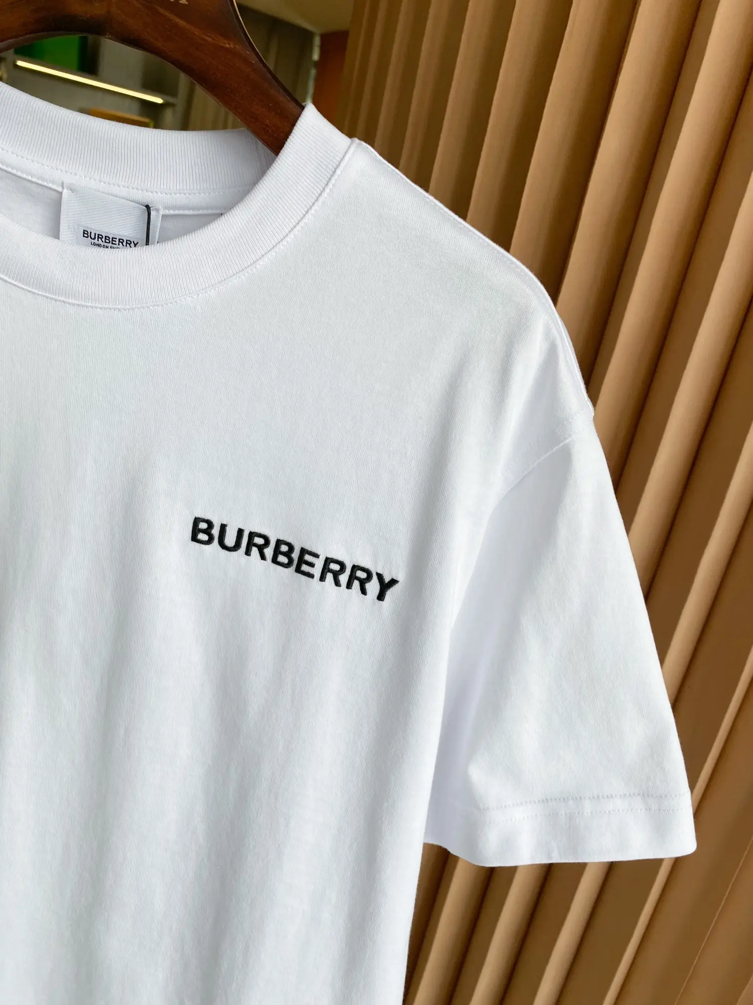 Logo Embroidery Cotton Jersey T-Shirt D14513728 — view 4