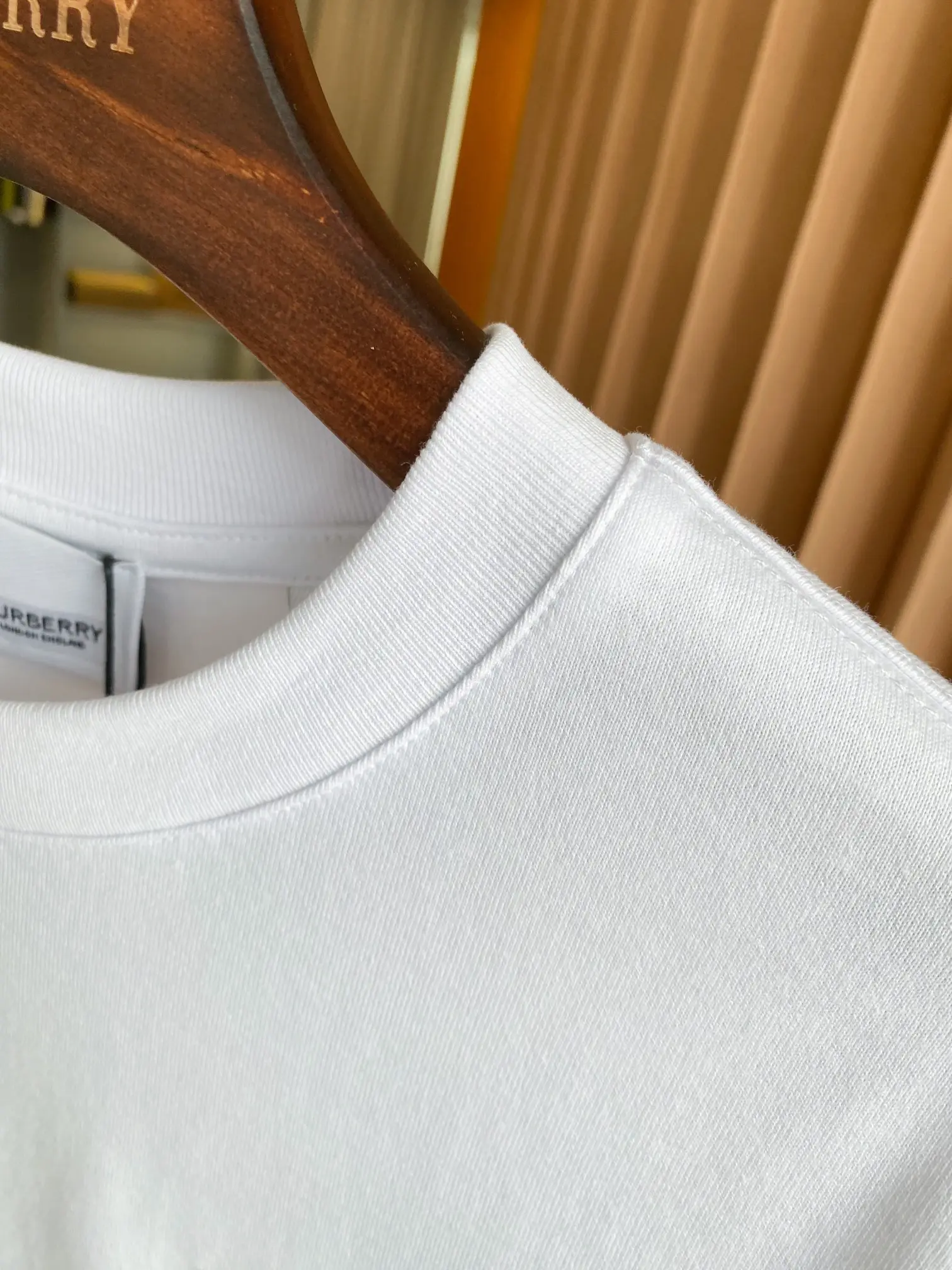 Logo Embroidery Cotton Jersey T-Shirt D14513728 — view 6