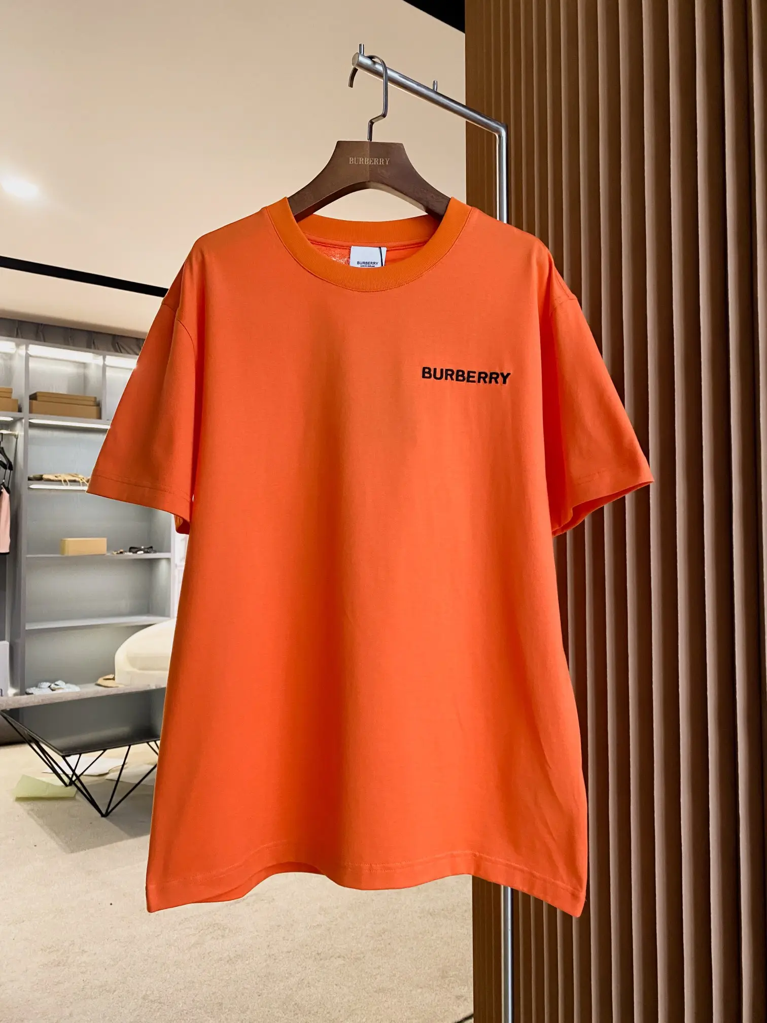 Logo Embroidery Cotton Jersey T-Shirt D14513725