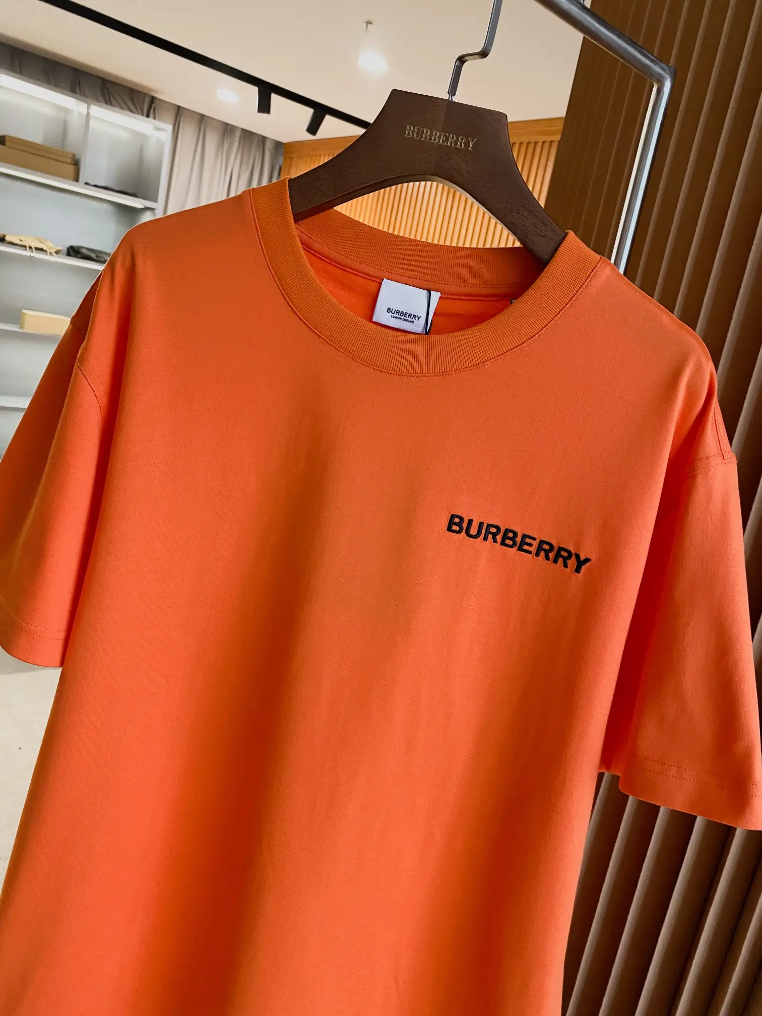 Logo Embroidery Cotton Jersey T-Shirt D14513725 — view 2