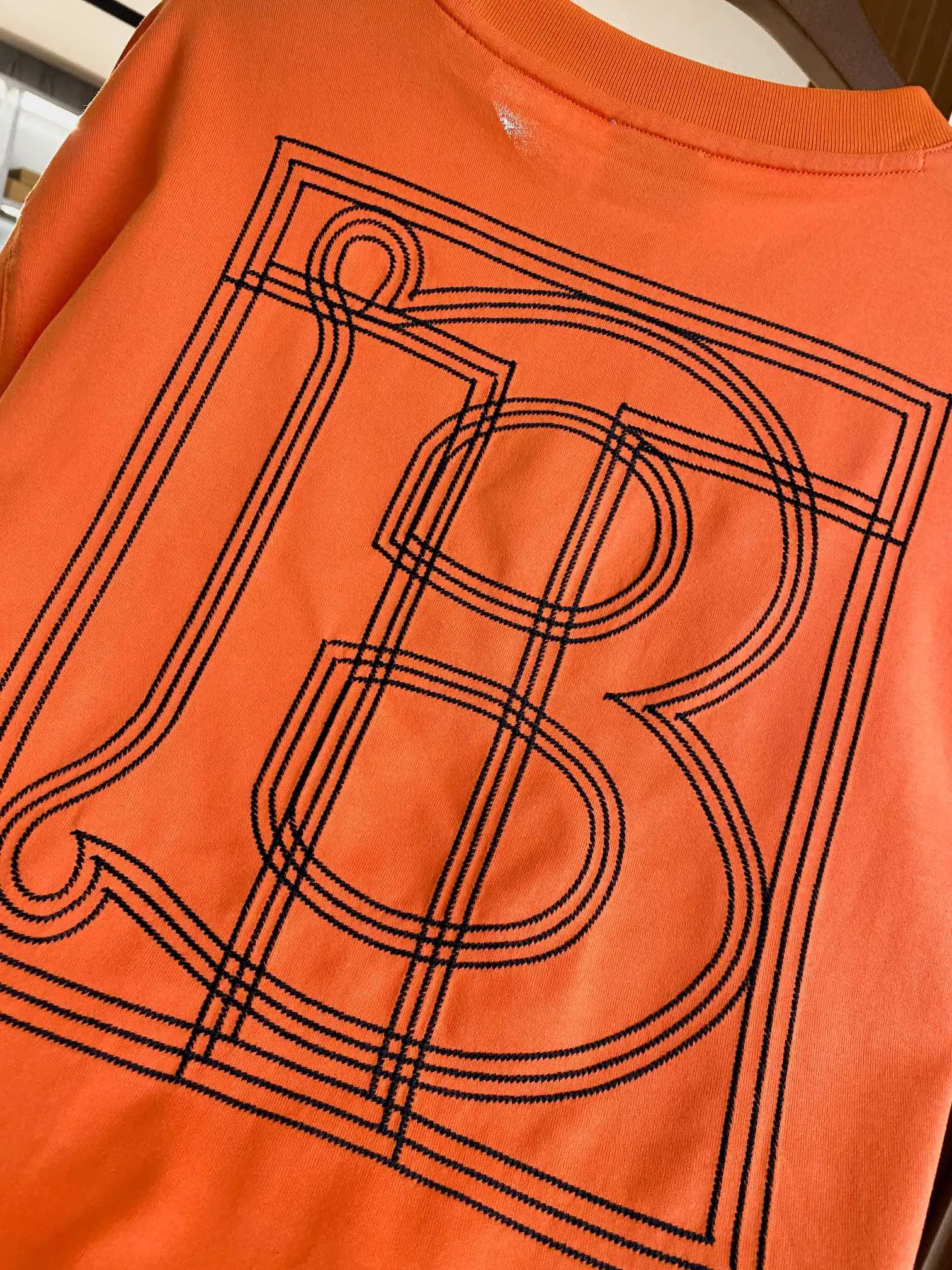 Logo Embroidery Cotton Jersey T-Shirt D14513725 — view 8