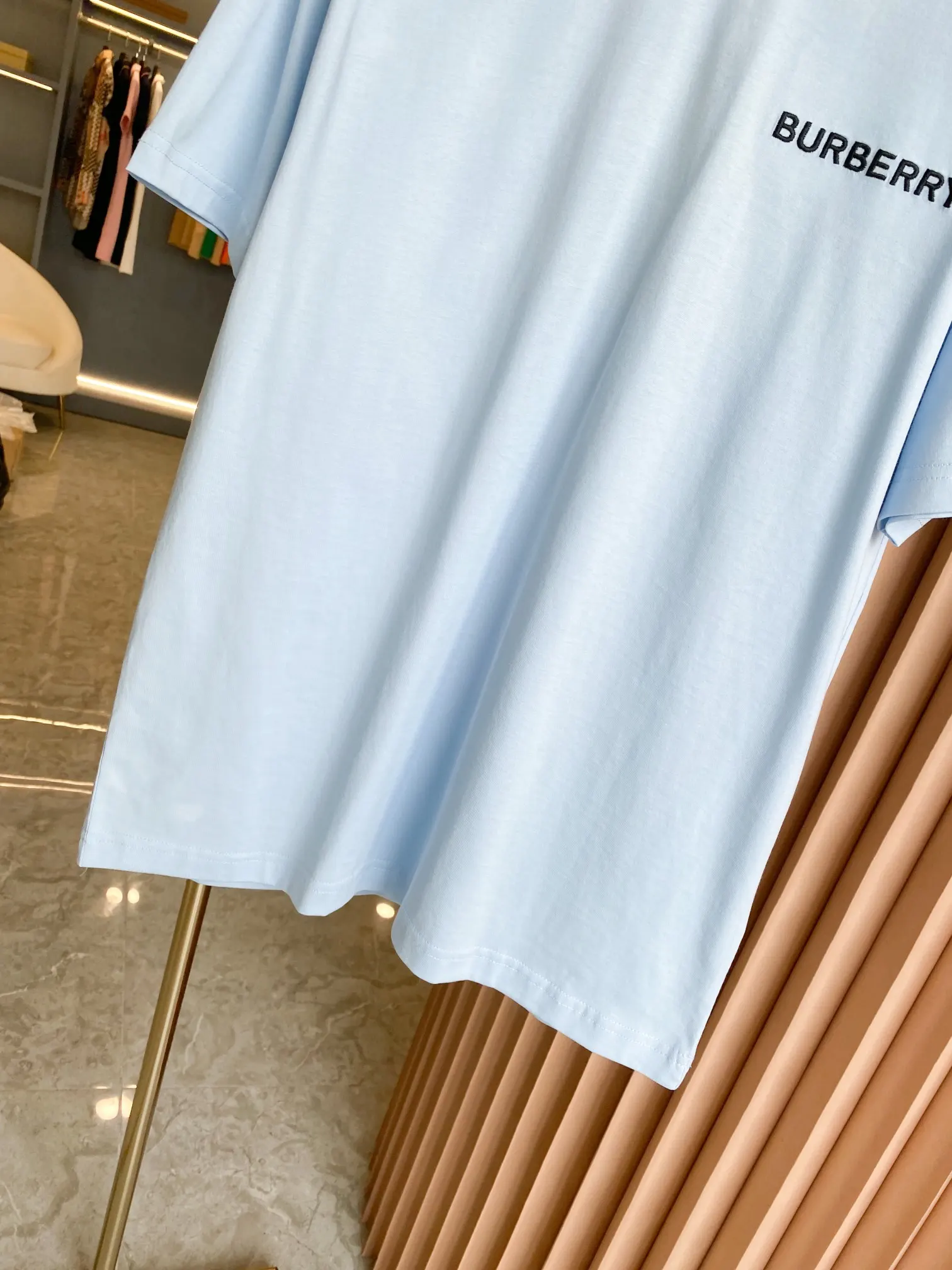 Logo Embroidered Cotton Jersey T-Shirt D14513726 — view 3