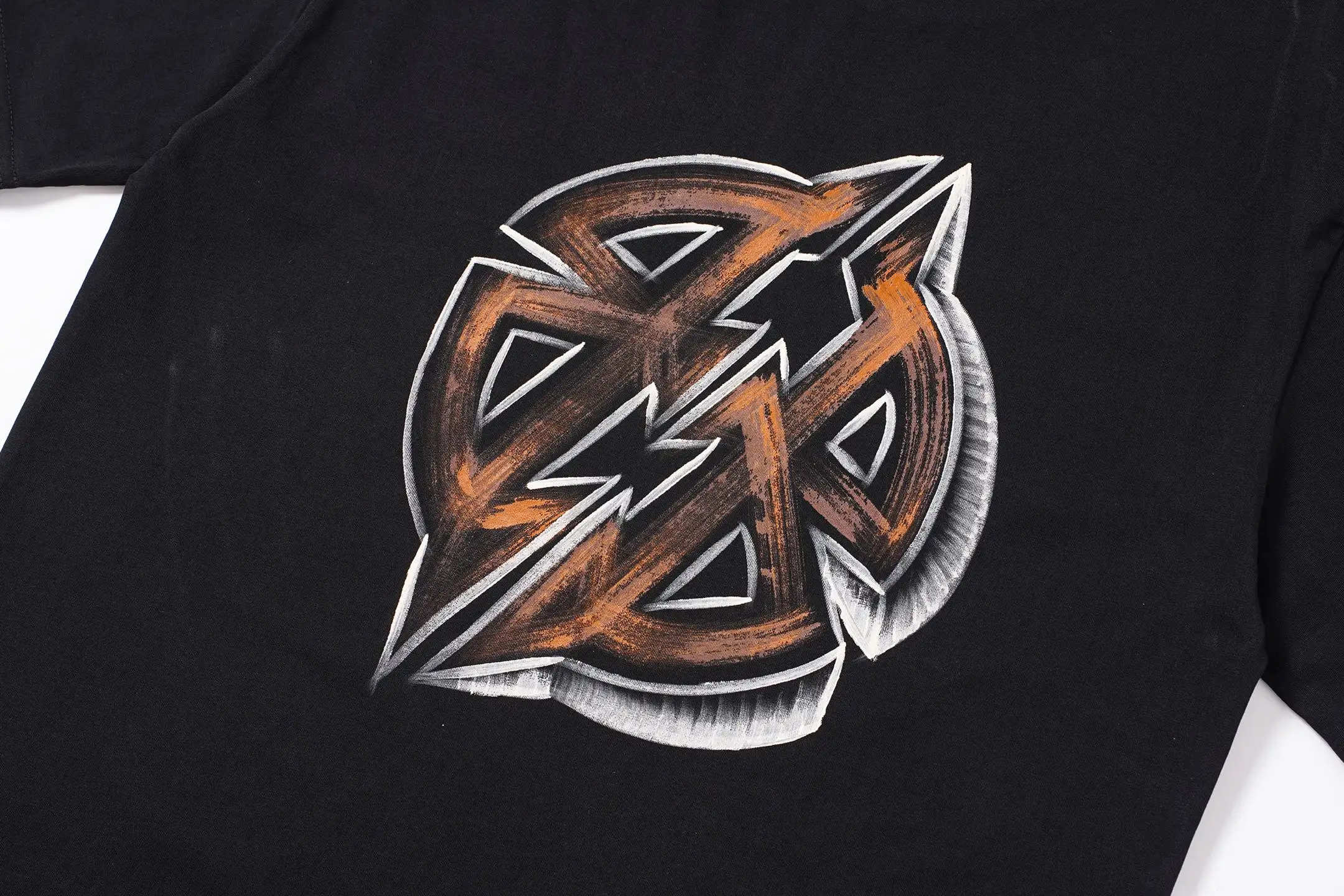 Logo Graphic Oversized Cotton T-Shirt D14515501 — view 8