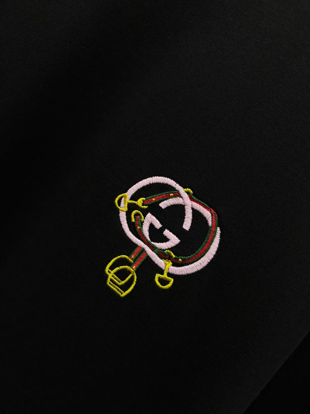 Interlocking G Embroidered Cotton T-Shirt D14513538 — view 5