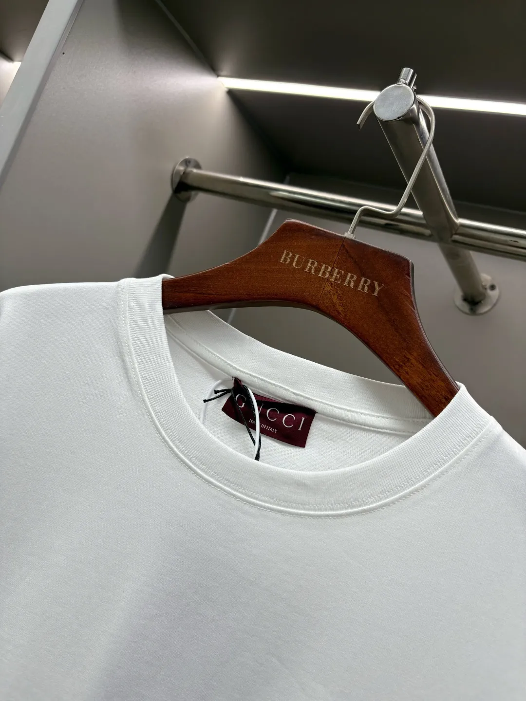 Double G Embroidered Cotton T-Shirt D14513537 — view 4