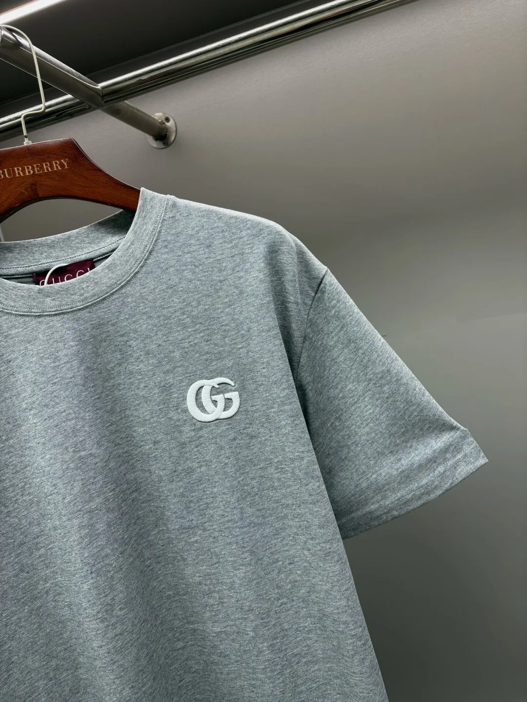 Double G Embroidered Cotton T-Shirt D14513535 — view 3