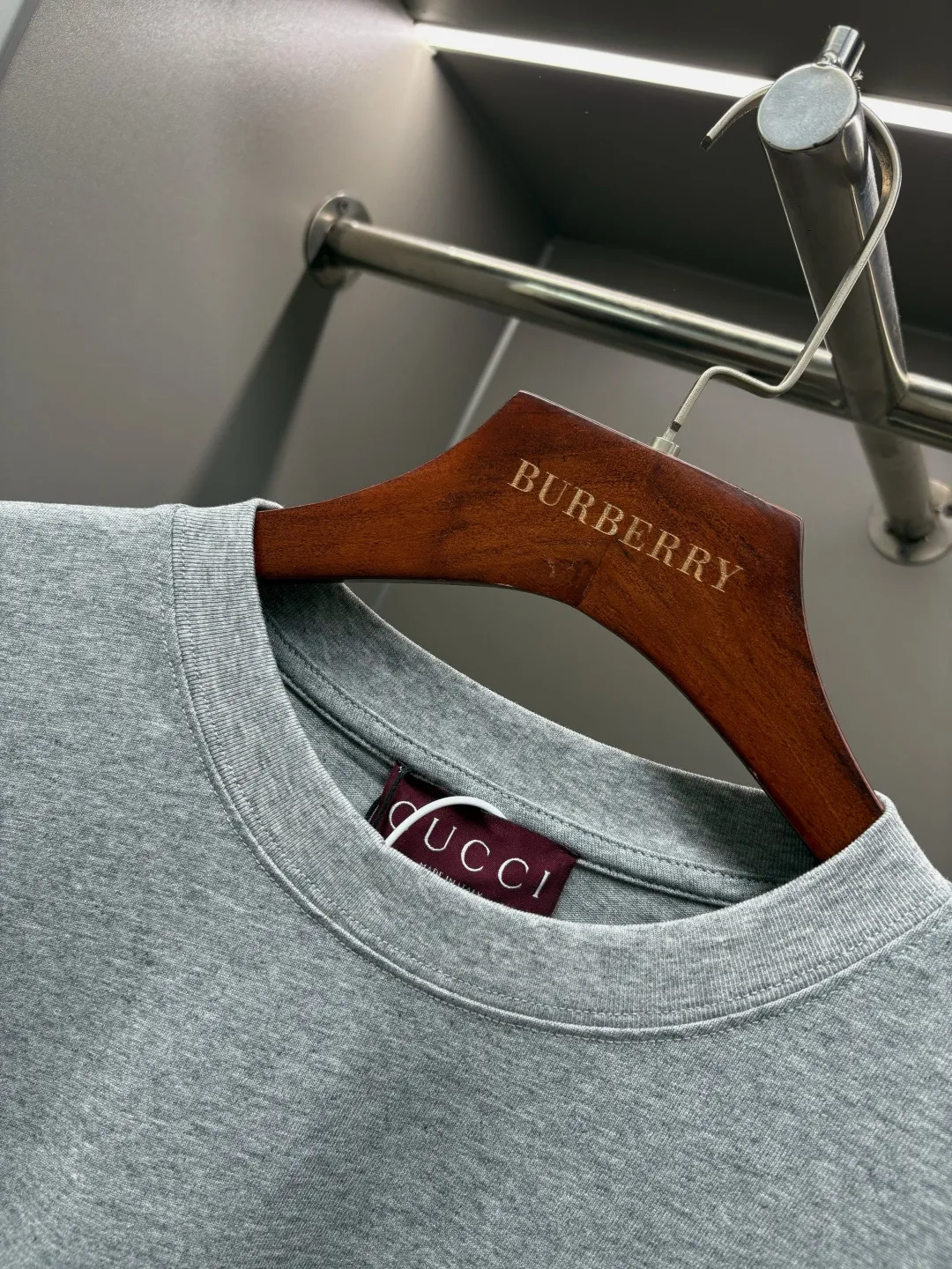 Double G Embroidered Cotton T-Shirt D14513535 — view 4