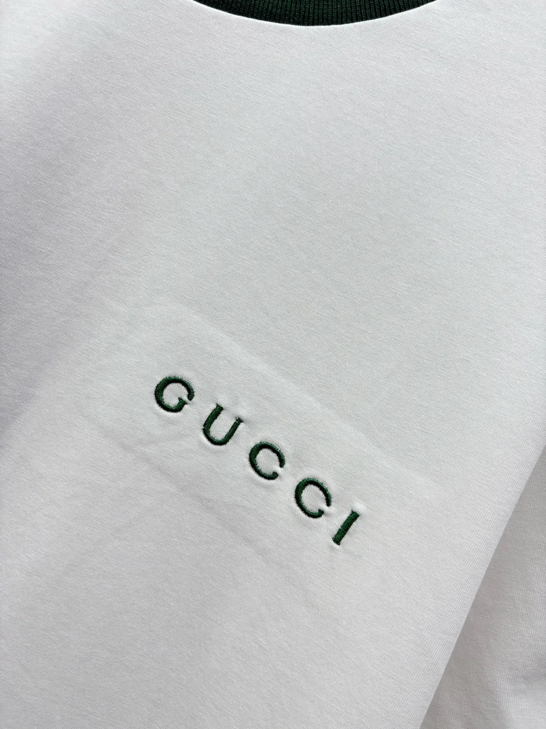 Logo-Embroidered Web-Trimmed Cotton T-Shirt D14513532 — view 5