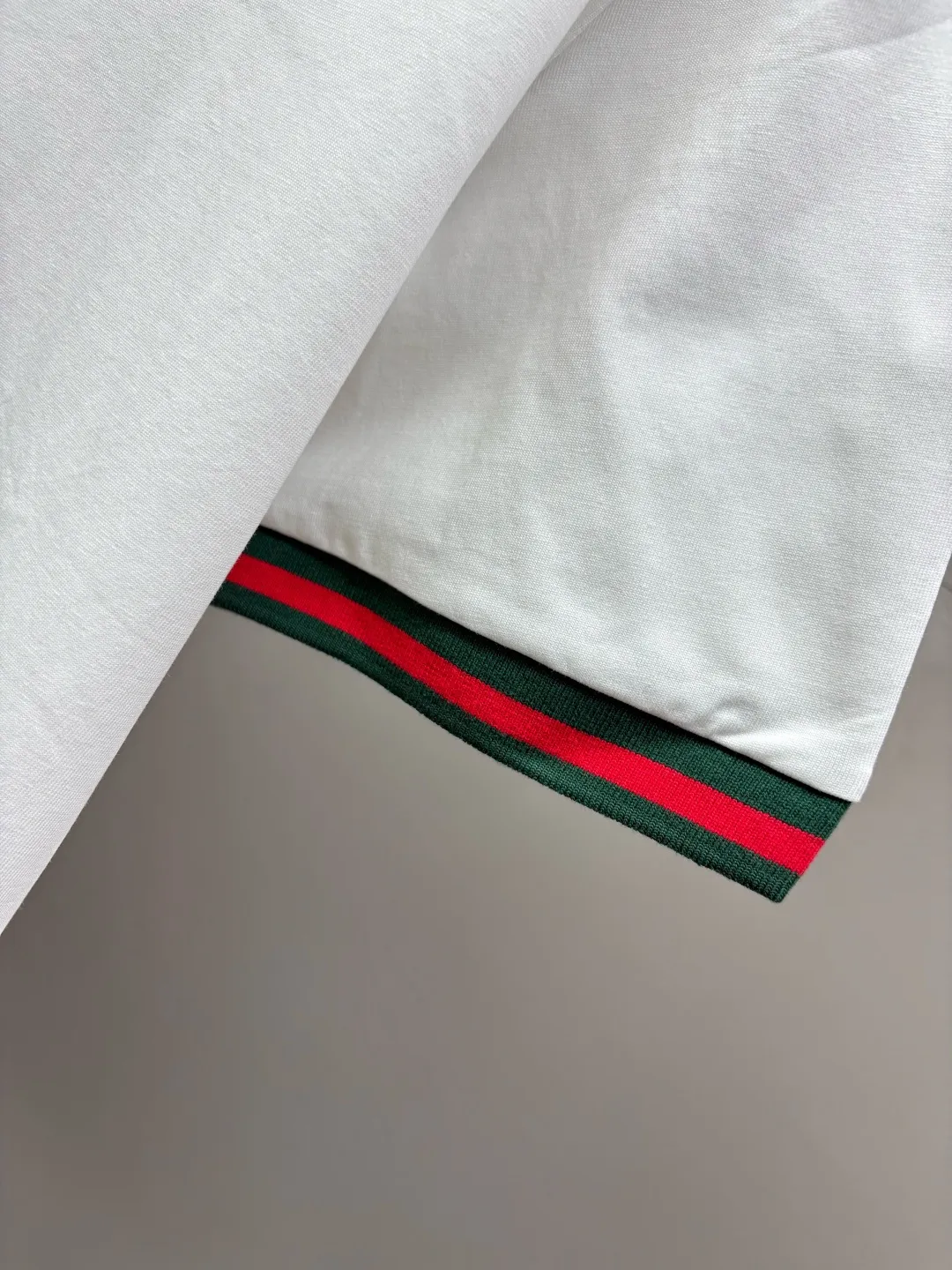 Logo-Embroidered Web-Trimmed Cotton T-Shirt D14513532 — view 7