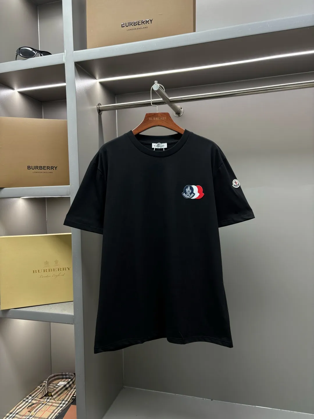 Logo Patch Cotton Jersey T-Shirt D14513544