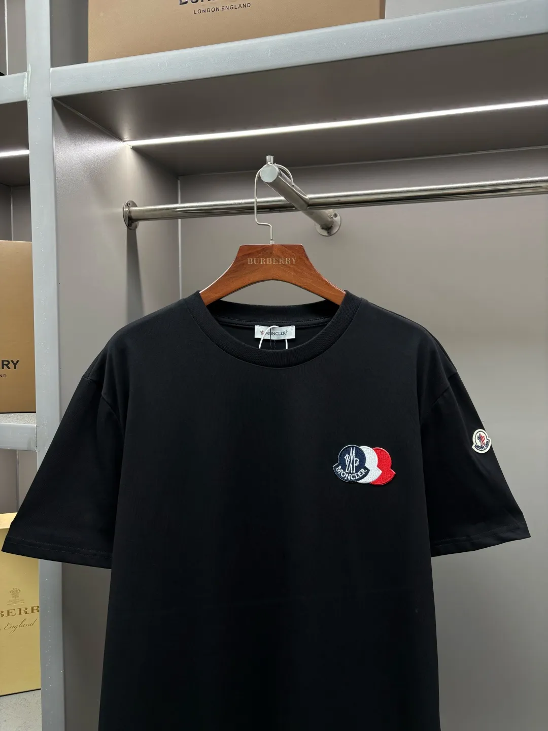 Logo Patch Cotton Jersey T-Shirt D14513544 — view 2