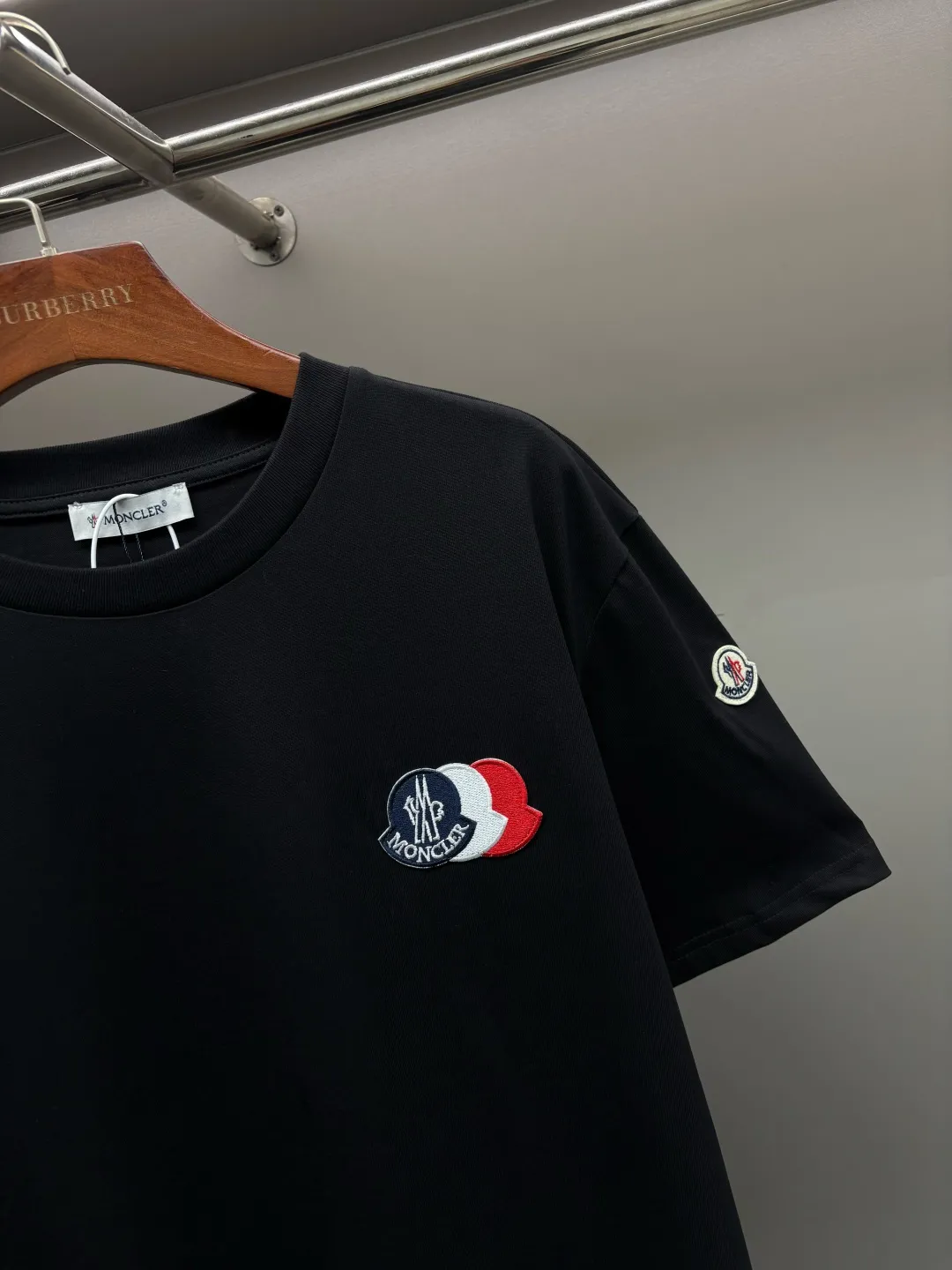 Logo Patch Cotton Jersey T-Shirt D14513544 — view 3