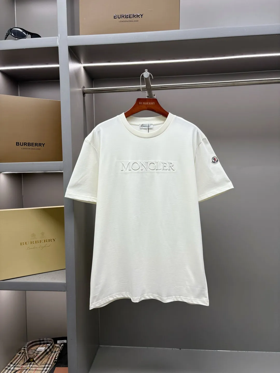 Embroidered Logo Cotton T-Shirt D14513546