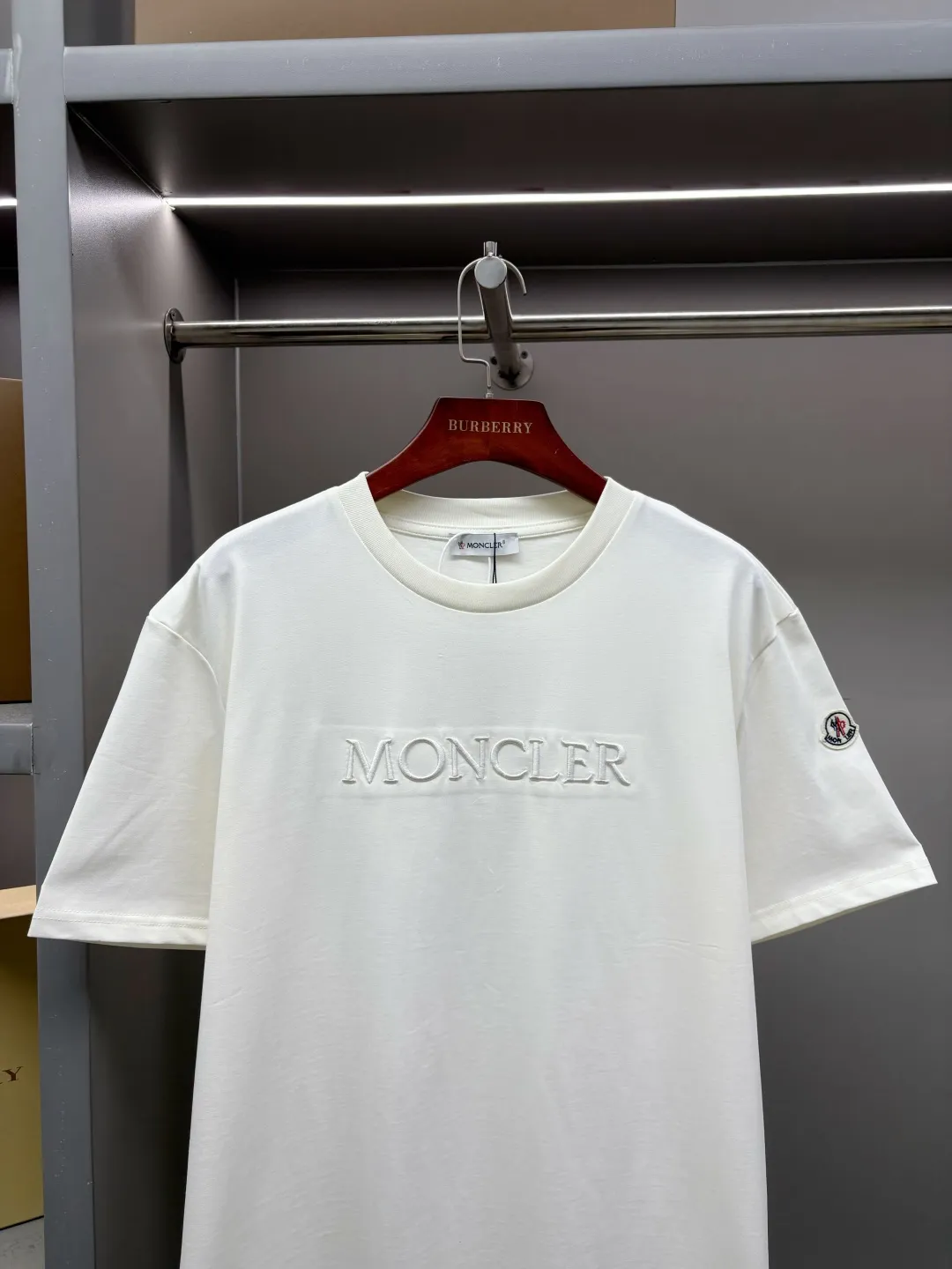 Embroidered Logo Cotton T-Shirt D14513546 — view 2
