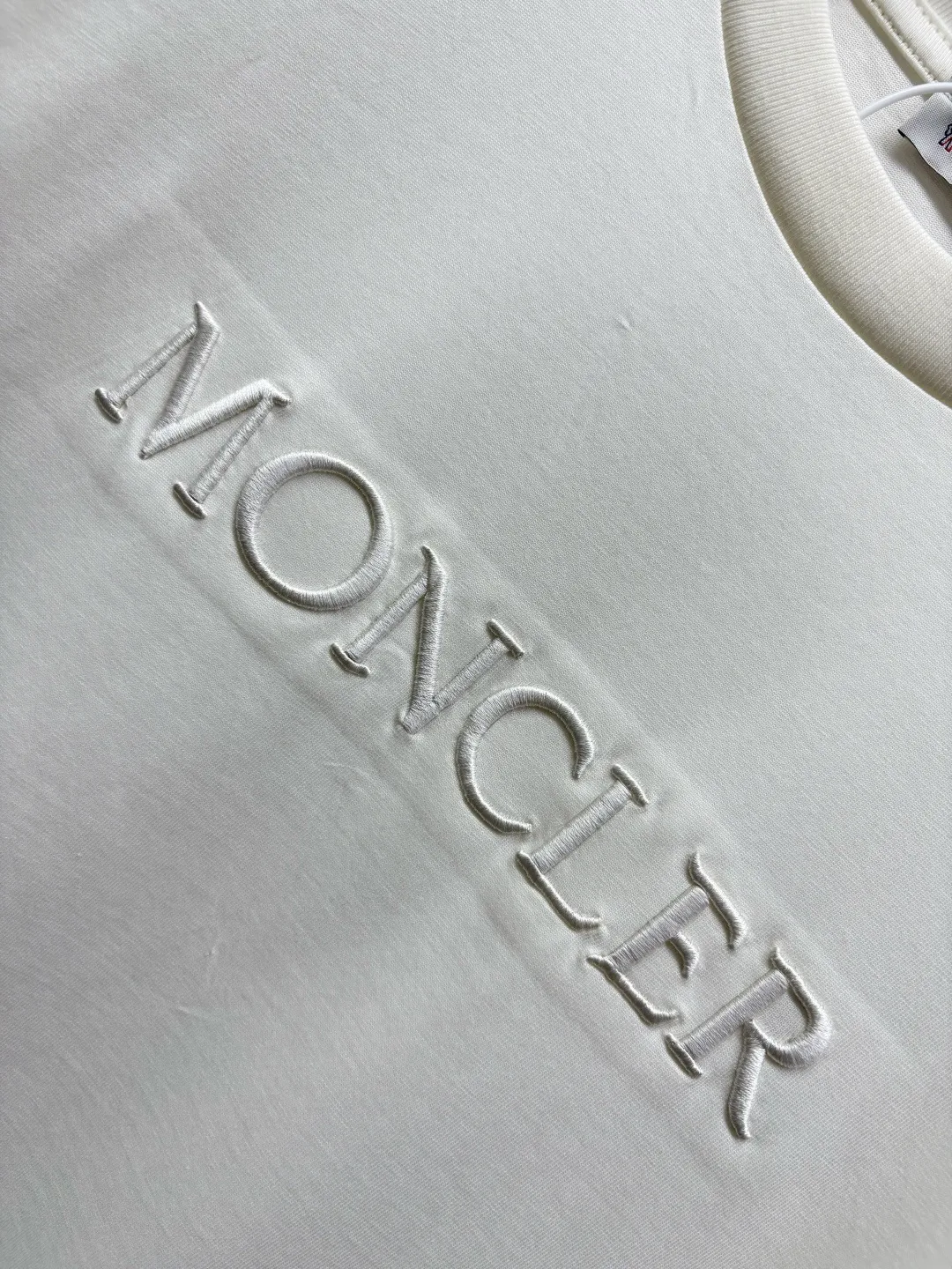 Embroidered Logo Cotton T-Shirt D14513546 — view 5