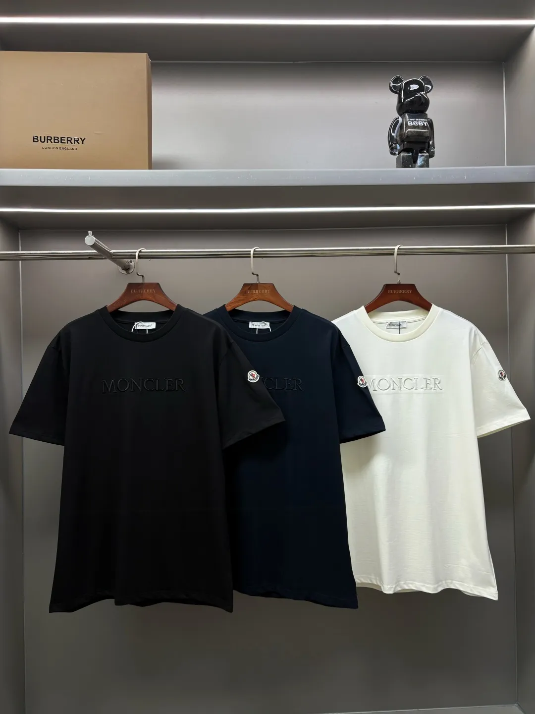 Embroidered Logo Cotton T-Shirt D14513546 — view 9