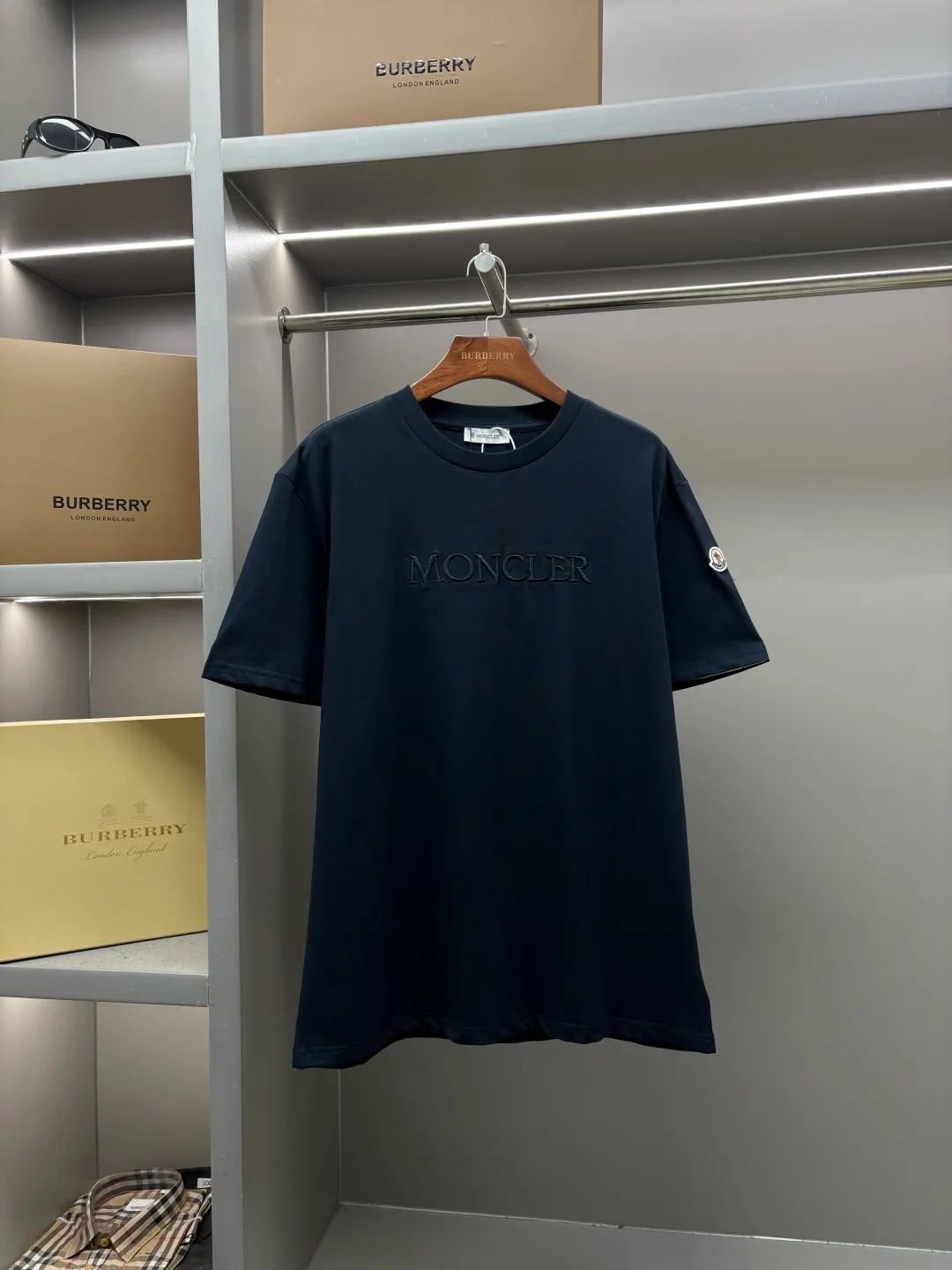 Embroidered Logo Cotton T-Shirt D14513545