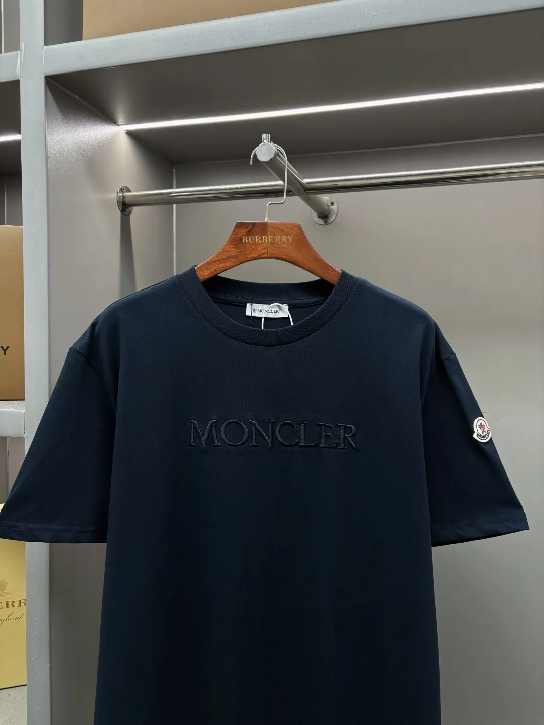 Embroidered Logo Cotton T-Shirt D14513545 — view 2
