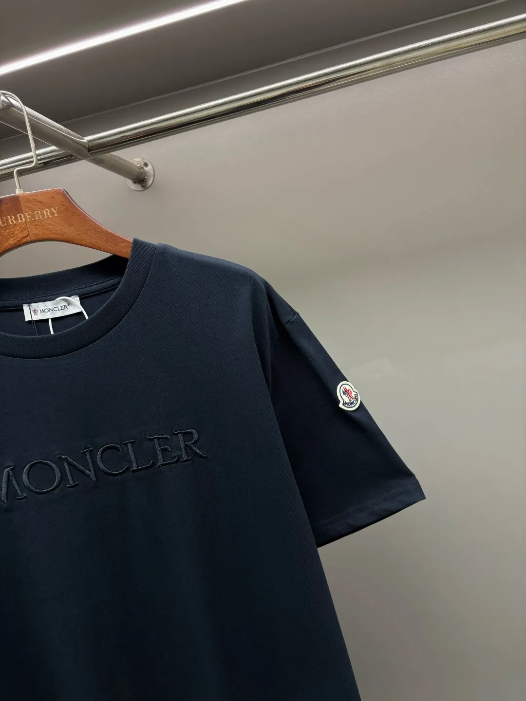 Embroidered Logo Cotton T-Shirt D14513545 — view 3
