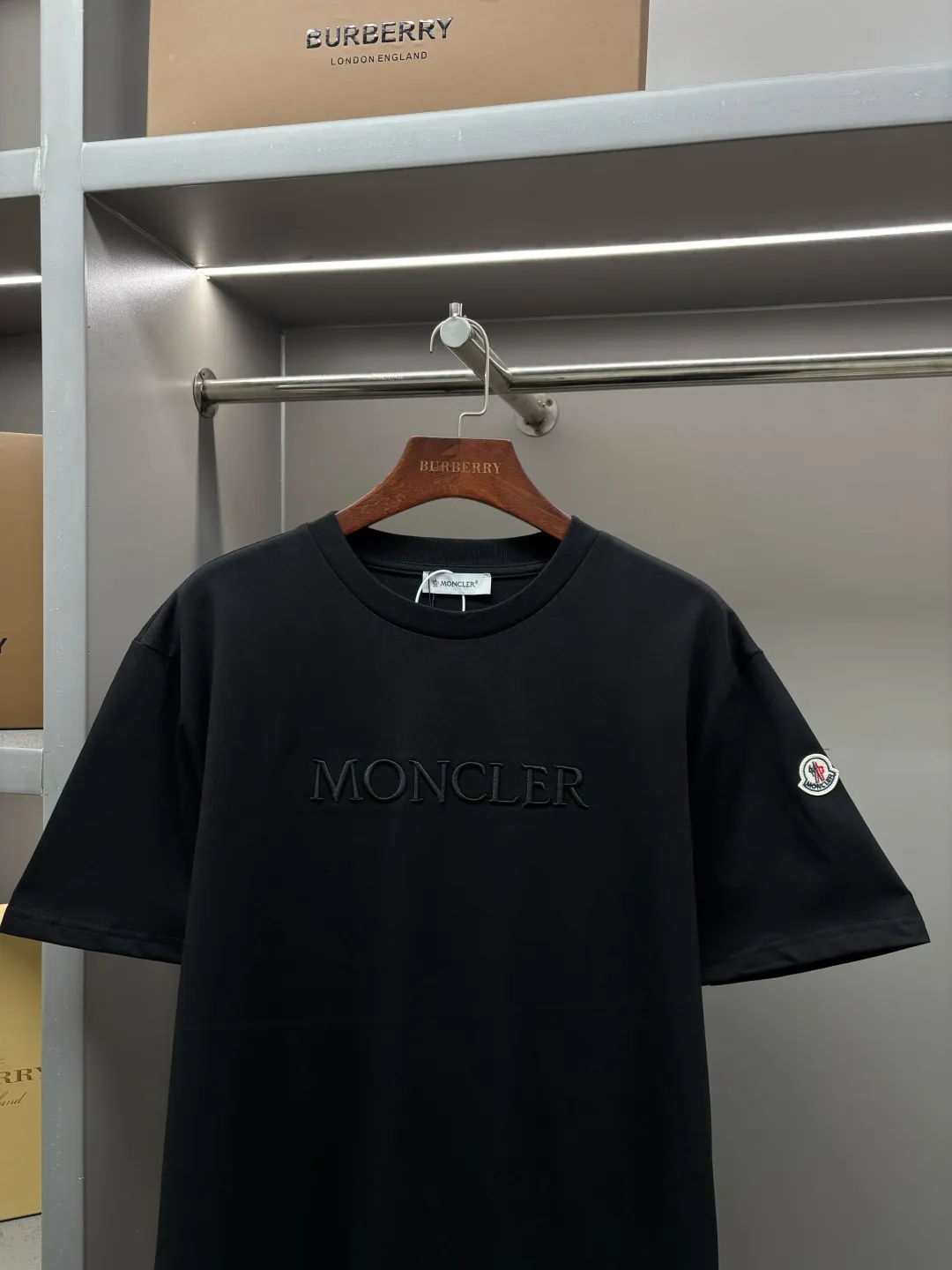 Logo-Embroidered Cotton-Jersey T-Shirt D14513547 — view 2