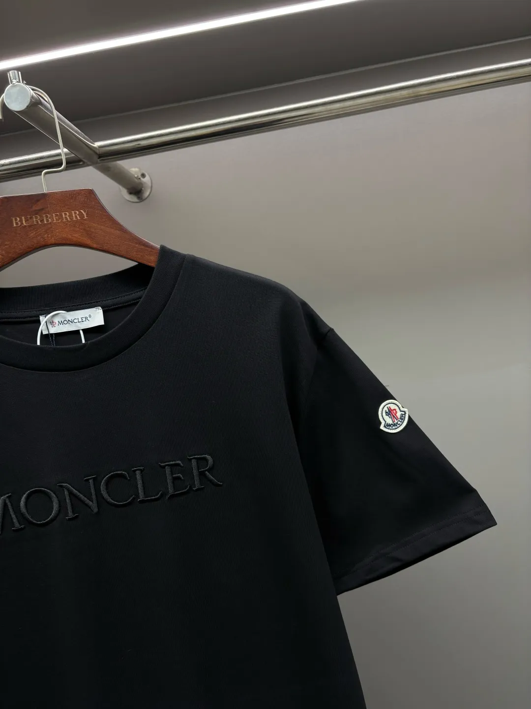 Logo-Embroidered Cotton-Jersey T-Shirt D14513547 — view 3