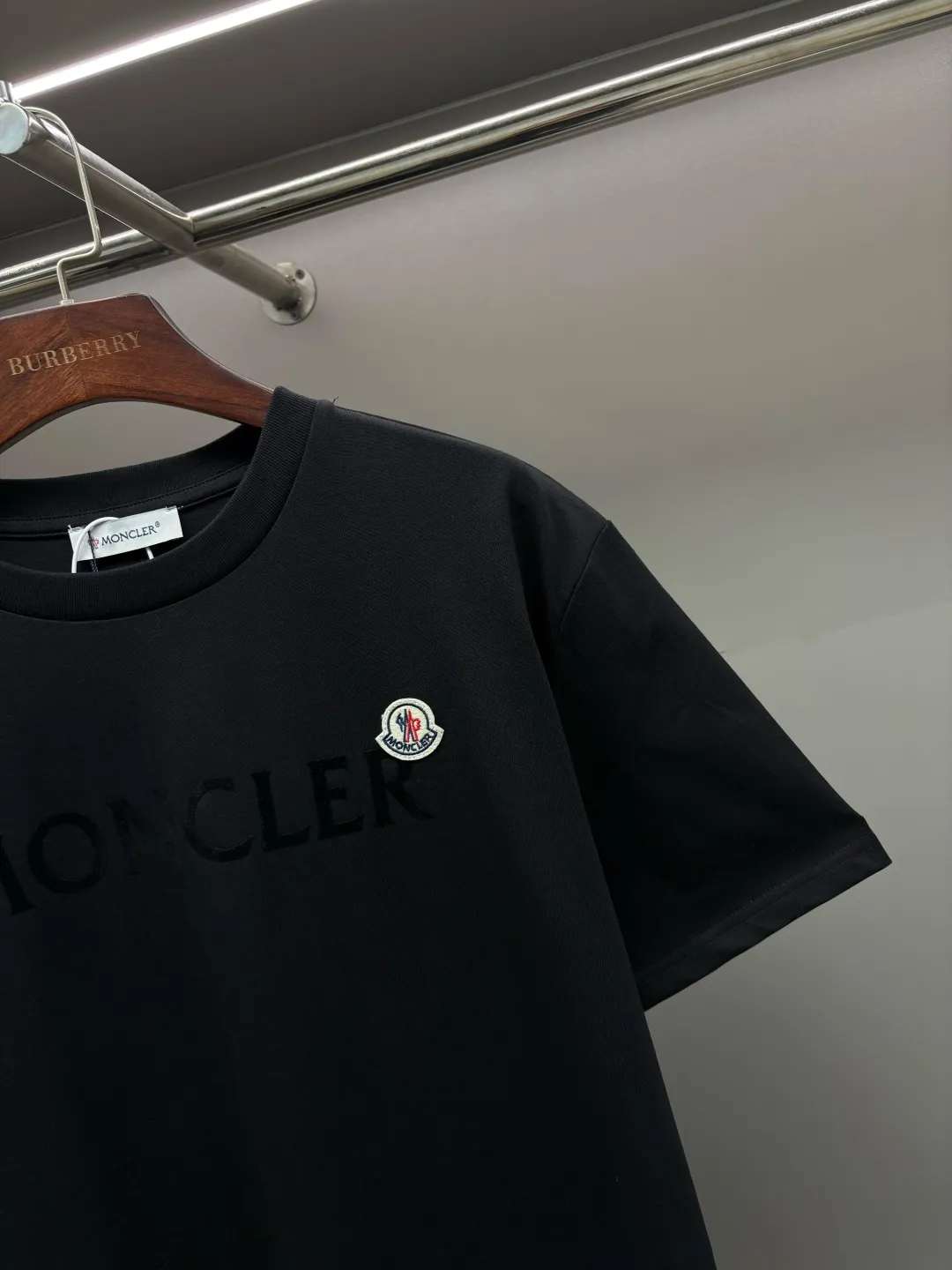 Logo Patch Cotton Jersey T-Shirt D14513707 — view 3