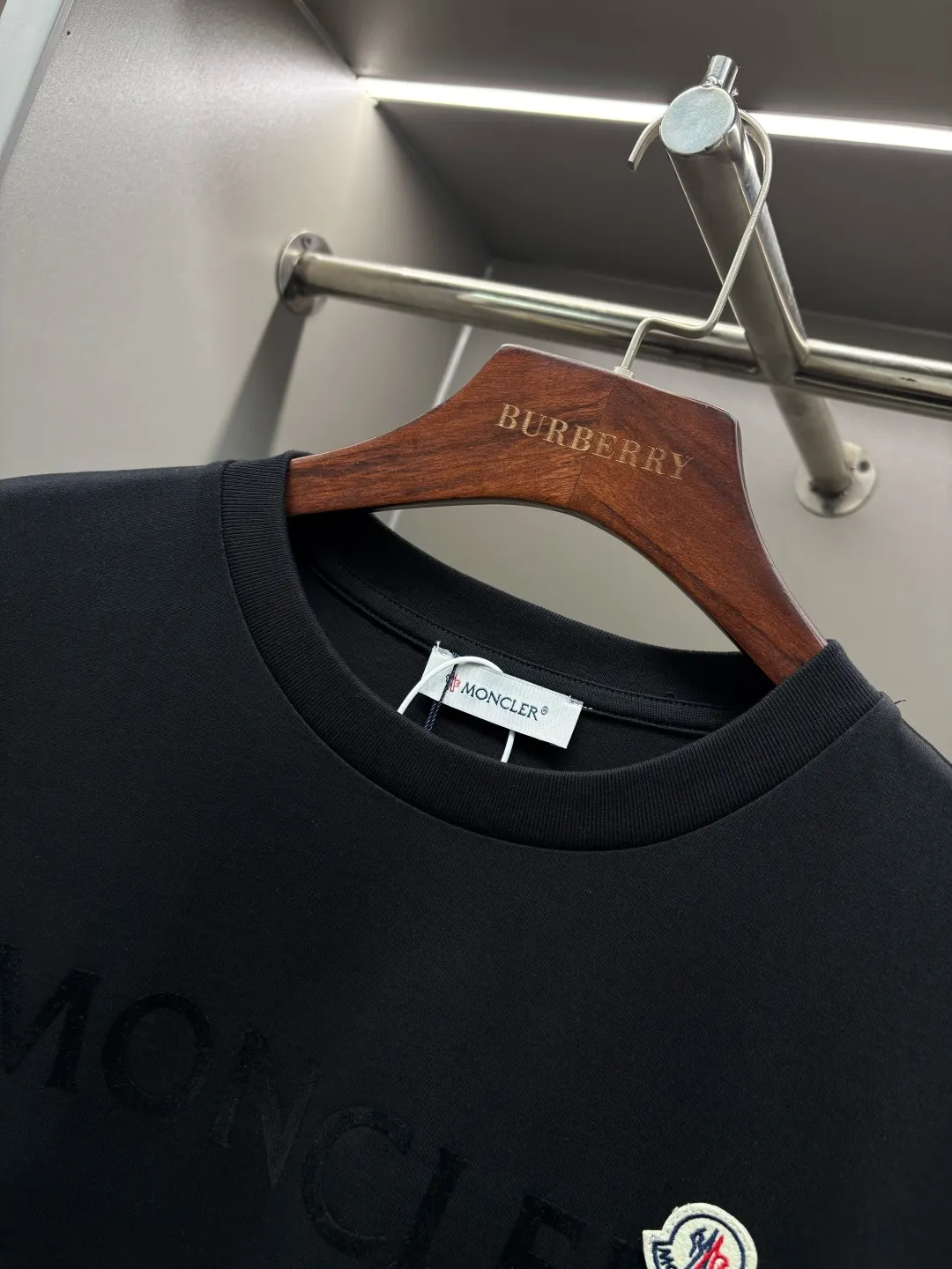 Logo Patch Cotton Jersey T-Shirt D14513707 — view 4
