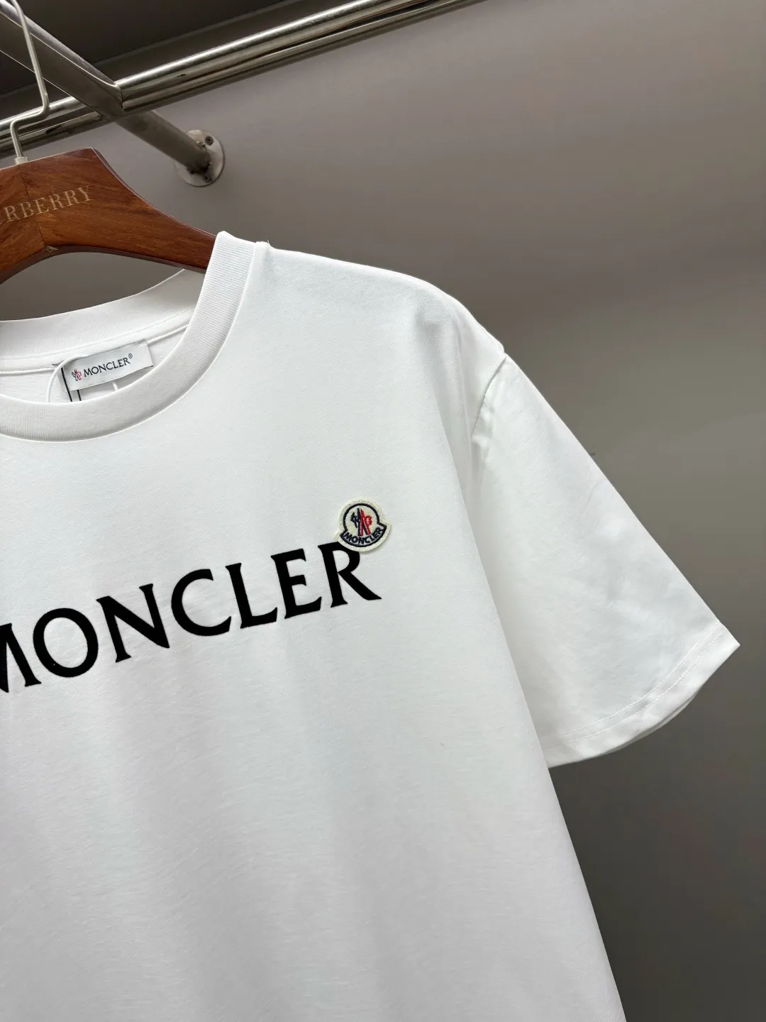 Logo Print Cotton Jersey T-Shirt D14513708 — view 3