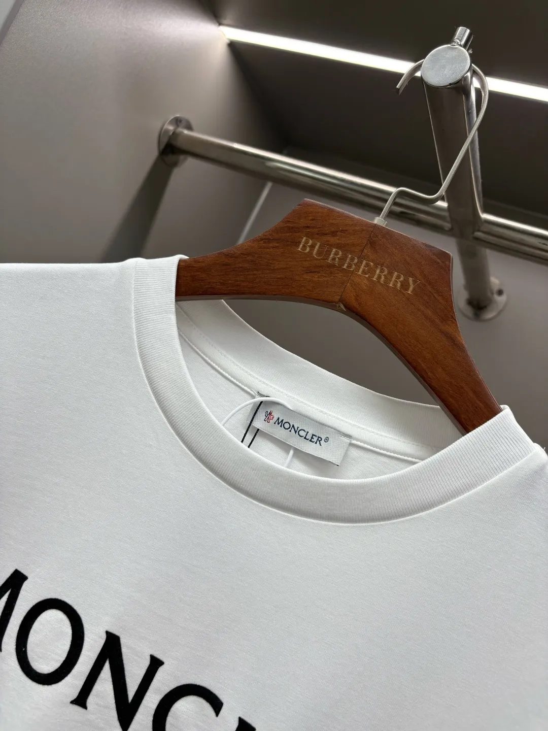 Logo Print Cotton Jersey T-Shirt D14513708 — view 4