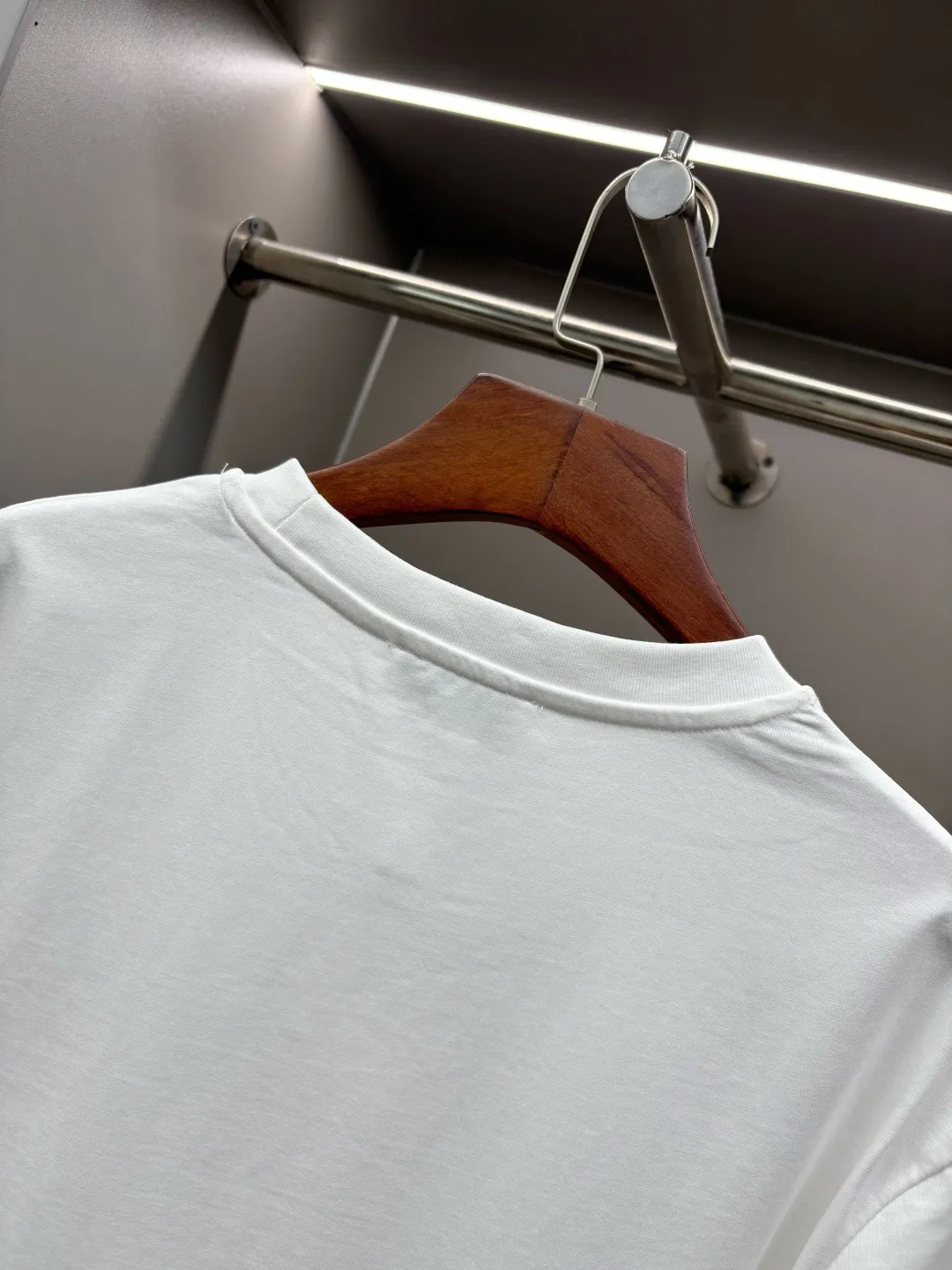 Logo Print Cotton Jersey T-Shirt D14513708 — view 8