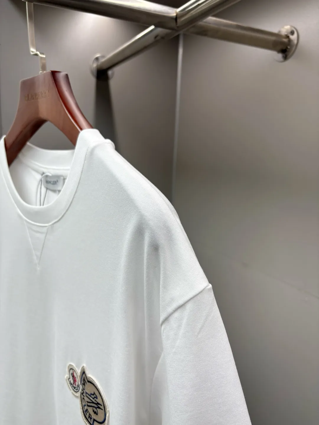 Double Logo Patch Cotton T-Shirt D14513709 — view 6