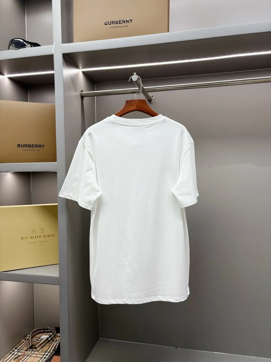 Double Logo Patch Cotton T-Shirt D14513709 — view 7