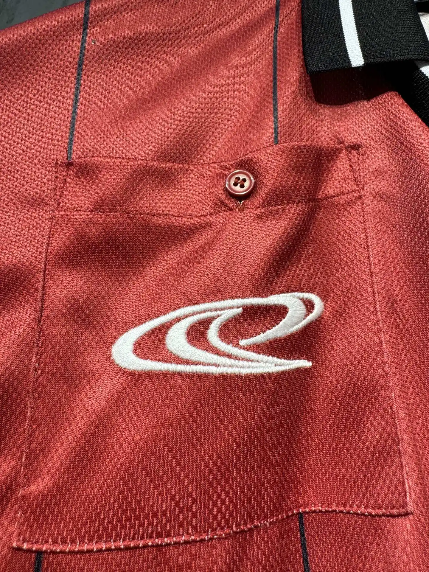 Vintage Pinstripe Football Jersey D14524339 — view 10
