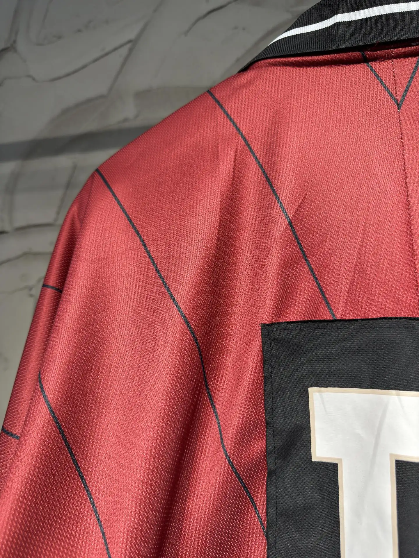 Vintage Pinstripe Football Jersey D14524339 — view 13